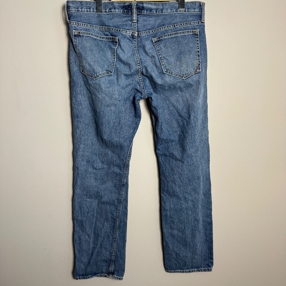 Banana Republic Factory Men's Slim Denim Blue Jeans Size 34 x 30 (Check Actual) - Picture 4 of 12